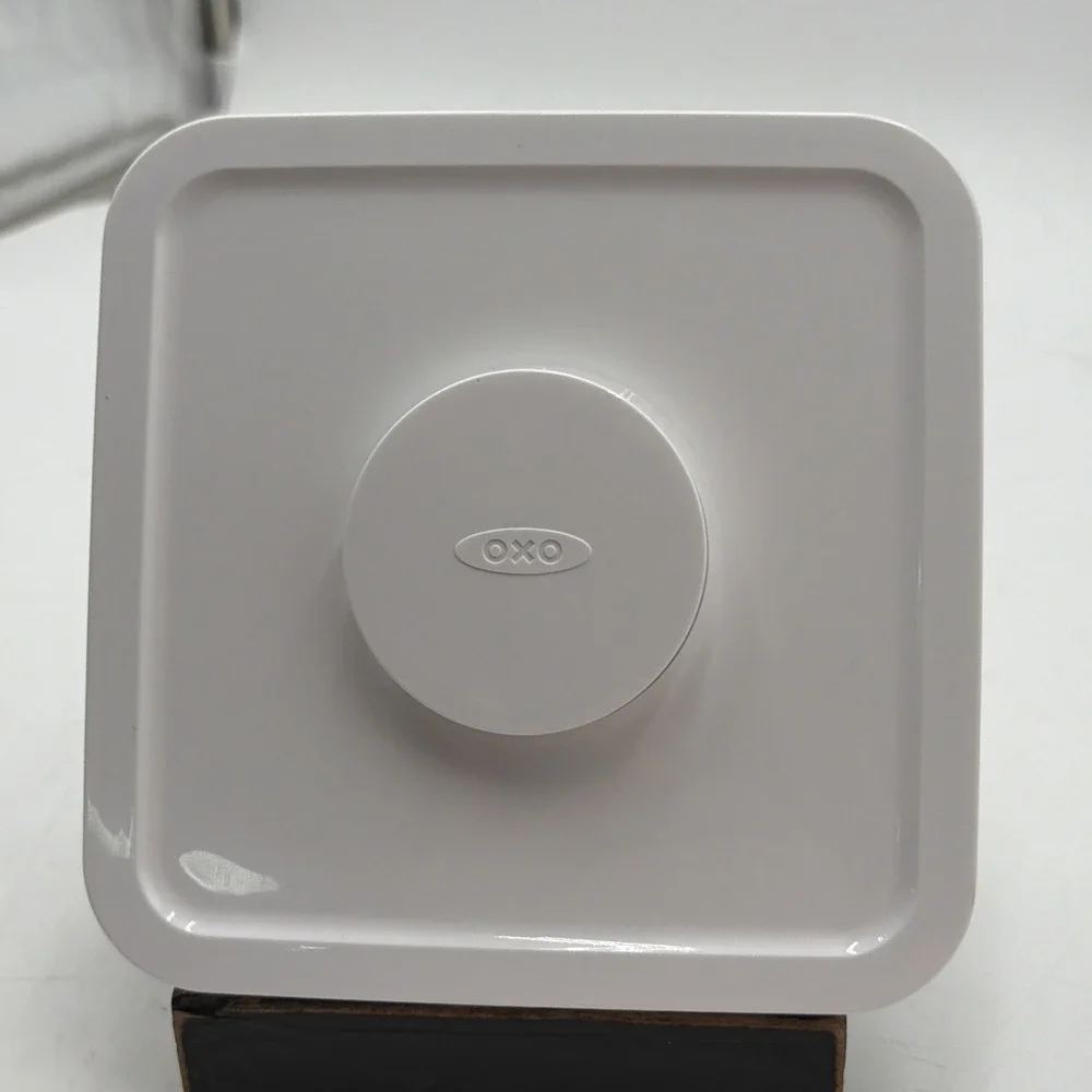 OXO POP Container Replacement Square Lid With Round Push Button 6